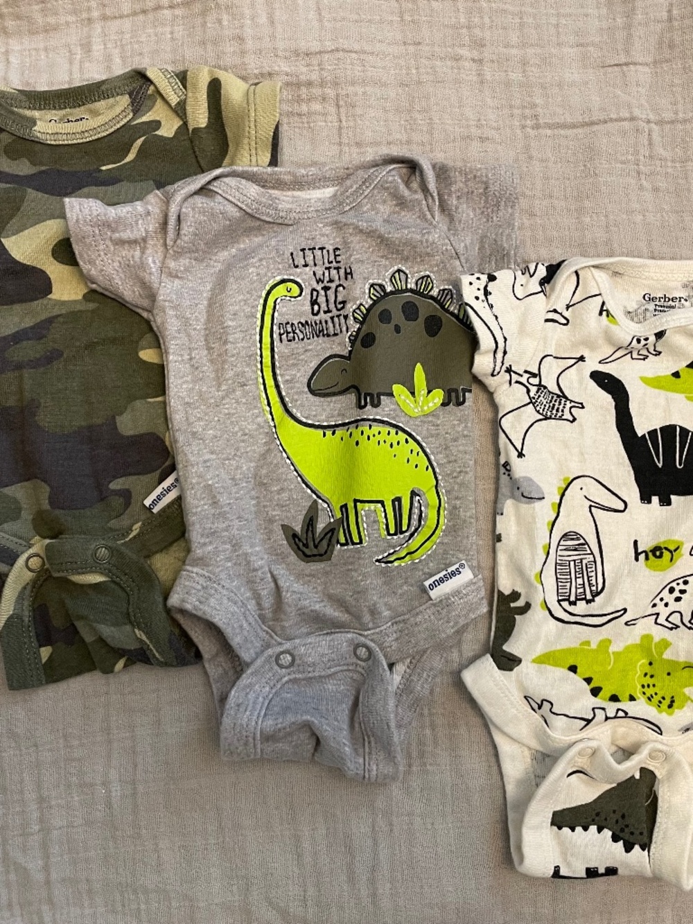 Gerber preemie onsies